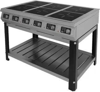 Плита индукционная Grill Master Ф6ИП/800 60010 (на подставке) 6 зон нагрева – купить по цене завода