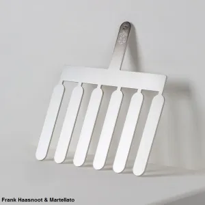 Трафарет для декора "Leaf Eclair Comb" 12Х2,5СМ, нерж.сталь, дизайн - Frank Haasnoot 20Fh04 – купить по цене завода