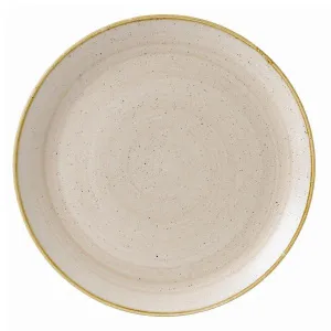 Тарелка мелкая 32,4СМ, без борта, Stonecast, цвет Nutmeg Cream Snmsev121 – купить по цене завода
