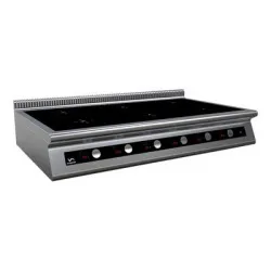 Купить плита индукционная кобор i7-6t настольная, 6 конфорок мощностью 6х3квт, электр.панель управления – цена от завода, доставка до двери | RuOborudovanie.ru