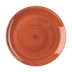 Тарелка мелкая 28,8СМ, без борта, Stonecast, цвет Spiced Orange Ssosev111 – купить в RuOborudovanie.ru с доставкой до двери Купить тарелка мелкая 28,8см, без борта, stonecast, цвет spiced orange ssosev111 – цена от завода, доставка до двери | RuOborudovanie.ru