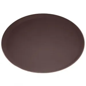 Поднос D 28см серия Jiwins Jw-R1100Ct-Br, коричневый, прорезиненный круглый – купить в Санкт-Петербурге по цене завода