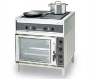 Плита электрическая c 4 конфорками Metos FuturaRP4/220 (3751993) с духовым шкафом, напольная – купить по цене завода