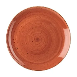 Тарелка мелкая 28,8СМ, без борта, Stonecast, цвет Spiced Orange Ssosev111 – купить по цене завода