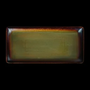Блюдо прямоугольное Corone Verde 340х162 мм синий+зеленый – купить в Санкт-Петербурге по цене завода