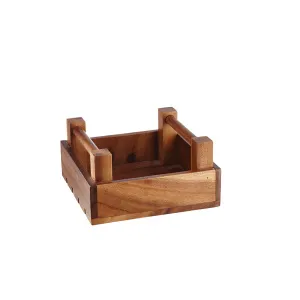 Поднос деревянный "ЯЩИК" 20Х20СМ H10См Buffet Wood Zcawsqrc1 – купить по цене завода