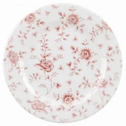 Купить тарелка мелкая 27,6см vintage prints, цвет cranberry rose chintz rccvp581 – цена от завода, доставка до двери | RuOborudovanie.ru