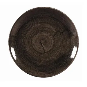 Тарелка мелкая 21,7СМ, без борта, Stonecast Patina, цвет Iron Black Paibevp81 – купить по цене завода
