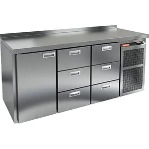 Стол с охлаждающим шкафом Hicold Gn 133 Br2 Tn – купить по цене завода