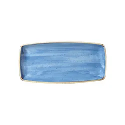 Купить блюдо сервировочное 29,5х15см, без борта, stonecast, цвет cornflower blue scfsop111 – цена от завода, доставка до двери | RuOborudovanie.ru