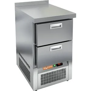 Стол морозильный Hicold SNE 2/BT на 95л (-10-18), 2 ящ, 565х600х850, ниж.агрег. – купить в Санкт-Петербурге по цене завода