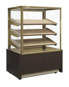Витрина хлебная Kc70 N 0,6-2 Bread 9006-9005 (хлебная 0,6 Carboma Cube техно) 1802363P без стекла – купить в Санкт-Петербурге по цене завода
