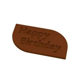 Форма для шок. "НАДПИСЬ "Happy Birthday" 68Х37ММ H2Мм, 10 ячеек, 8ГР, п/э 23024 – купить в RuOborudovanie.ru с доставкой до двери Купить форма для шок. "надпись "happy birthday" 68х37мм h2мм, 10 ячеек, 8гр, п/э 23024 – цена от завода, доставка до двери | RuOborudovanie.ru