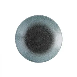 Купить тарелка мелкая 26см, без борта, цвет raku duo topaz-quartz, studio prints rdtqev101 – цена от завода, доставка до двери | RuOborudovanie.ru