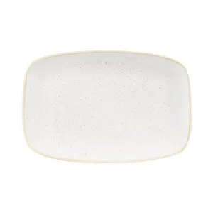 Блюдо прямоугольное Chefs 30Х19,9СМ, без борта, Stonecast, цвет Barley White Swhsobl41 – купить по цене завода