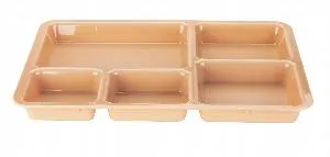 Поднос пластик с 5 отделениями Cambro 26,8X36,5X3,3См 1411Cp161 – купить в Санкт-Петербурге по цене завода