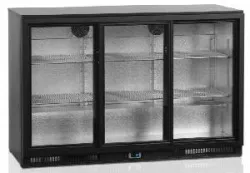 Купить шкаф холодильный со стеклом tefcold ba30s-3 барный черный – цена от завода, доставка до двери | RuOborudovanie.ru