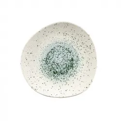 Купить тарелка мелкая "волна" 28,6см, без борта, цвет mineral green, studio prints mngrog111 – цена от завода, доставка до двери | RuOborudovanie.ru