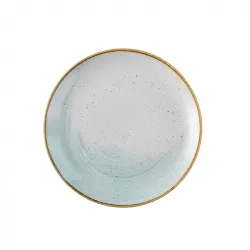 Купить тарелка мелкая 28,8см, без борта, stonecast accents, цвет duck egg blue asdeev111 – цена от завода, доставка до двери | RuOborudovanie.ru