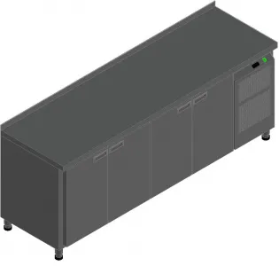 Стол с охлаждающим шкафом Hicold Gn 1111 Br3 Tn – купить по цене завода