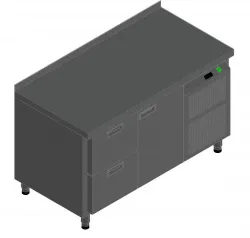 Купить стол с охлаждающим шкафом hicold gn21/tn – цена от завода, доставка до двери | RuOborudovanie.ru