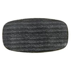 Купить блюдо прямоугольное chefs 35,5х18,9см, без борта, цвет charcoal black, studio prints spcbxo141 – цена от завода, доставка до двери | RuOborudovanie.ru