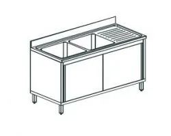 Купить ванна моечная apach chef line l2s177-55rwsd – цена от завода, доставка до двери | RuOborudovanie.ru