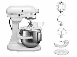 Купить миксер планетарный kitchenaid 5kpm5ewh white в Санкт-Петербурге – цена завода, доставка до двери | RuOborudovanie.ru