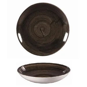 Тарелка глубокая 24,8СМ 1,13Л, без борта, Stonecast Patina, цвет Iron Black Paibevb91 – купить по цене завода
