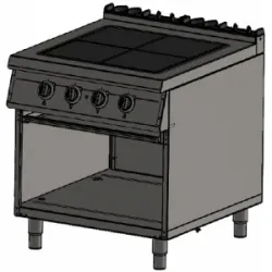 Плита электрическая Epicur-Kusina G9K200E-WR – купить в RuOborudovanie.ru с доставкой до двери Купить плита электрическая epicur-kusina g9k200e-wr – цена от завода, доставка до двери | RuOborudovanie.ru