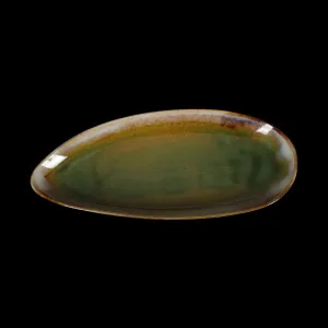 Блюдо овальное Corone Verde 305х135 мм синий+зеленый – купить в Санкт-Петербурге по цене завода
