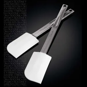 Лопаточка кондитерская 35СМ, силиконовая, ручка нейлон, T до 230*С 50Sc350 – купить в Санкт-Петербурге по цене завода