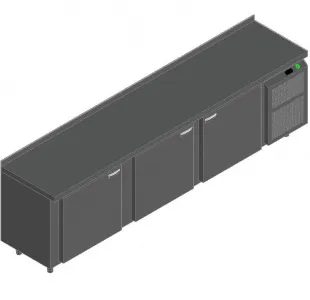 Стол с охлаждающим шкафом Шкафом Hicold Br1-111/Snk W – купить по цене завода