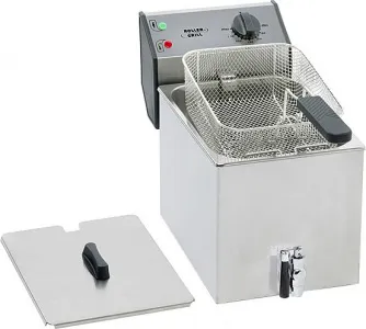 Фритюрница Roller Grill FD 80 R (1х8л) электр. 3,6кВт с1 краном для слива масла – купить в Санкт-Петербурге по цене завода