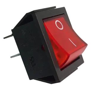 Переключатель питания миксера Crazy Pan 220-230V красный с индикацией для CP-PM20/30 – купить по цене завода