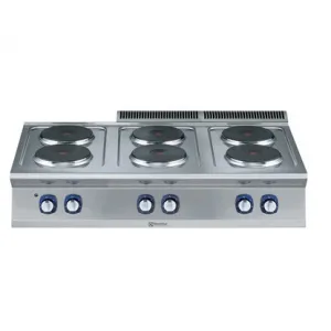 Плита 6 конфорочная 700 серии Electrolux E7ECEL6R00 371019 – купить по цене завода