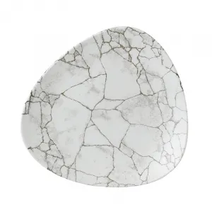 Тарелка мелкая треугольная 26,5СМ, без борта, цвет Kintsugi Agate Grey, Studio Prints Ktagtr101 – купить по цене завода