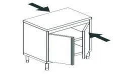 Купить стол производственный apach lwc79sh2hdpt закрытый сквозной – цена от завода, доставка до двери | RuOborudovanie.ru