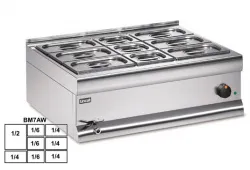 Купить мармит настольный 1*gn1/2 + 4*gn1/4 + 3*gn1/6 lincat bm7awfl в Санкт-Петербурге – цена завода, доставка до двери | RuOborudovanie.ru