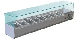 Витрина холодильная для ингредиентов 8хGN1/4 -150 мм Koreco VRX1600330(335I) – купить в Санкт-Петербурге с доставкой Купить витрина холодильная для ингредиентов 8хgn1/4 -150 мм koreco vrx1600330(335i) в Санкт-Петербурге – цена завода, доставка до двери | RuOborudovanie.ru