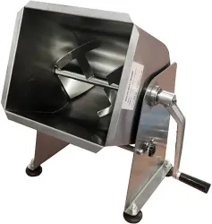 Купить фаршемешалка kocateq fme10t ручная 10 л c откидным бункером, 1 осью и подкл. к приводу g12 в Санкт-Петербурге – цена завода, доставка до двери | RuOborudovanie.ru