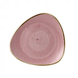Тарелка мелкая треугольная 22,9СМ, без борта, Stonecast, цвет Petal Pink Sppstr91 – купить в RuOborudovanie.ru с доставкой до двери Купить тарелка мелкая треугольная 22,9см, без борта, stonecast, цвет petal pink sppstr91 – цена от завода, доставка до двери | RuOborudovanie.ru