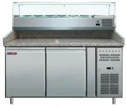 Стол холодильный Cooleq PZ2600TN-VRX380 гранит для пиццы на 428л, витрина (+2...+8) 2дв – купить в Санкт-Петербурге с доставкой Купить стол холодильный cooleq pz2600tn-vrx380 гранит для пиццы на 428л, витрина (+2...+8) 2дв в Санкт-Петербурге – цена завода, доставка до двери | RuOborudovanie.ru