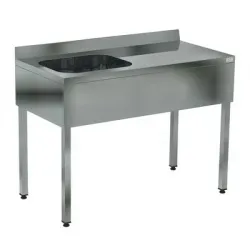 Ванна моечная Кобор ВМЦФР/1-140/70 Л/П цельнотянутая односекционная с рабочей поверхностью – купить в RuOborudovanie.ru с доставкой до двери Купить ванна моечная кобор вмцфр/1-140/70 л/п цельнотянутая односекционная с рабочей поверхностью – цена от завода, доставка до двери | RuOborudovanie.ru