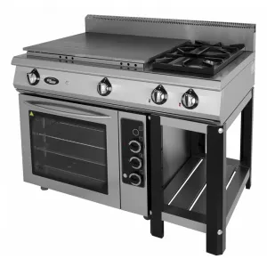 Плита Grill Master Ф6ЖТЛСПДГ(п) (2+2) полностью газовая духовка – купить по цене завода