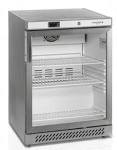 Шкаф морозильный Tefcold Uf200Vsg на 200л нерж. со стеклом – купить по цене завода
