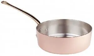 Сотейник низкий медь без крышки 20Х5СМ 1,6Л. Pentole Agnelli 109Cit 20 – купить в Санкт-Петербурге по цене завода