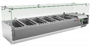 Витрина холодильная настольная Cooleq Vrx 1500/380 – купить в Санкт-Петербурге по цене завода