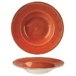 Купить тарелка для пасты 28см 0,47л, с широким бортом, stonecast, цвет spiced orange ssosvwbl1 – цена от завода, доставка до двери | RuOborudovanie.ru