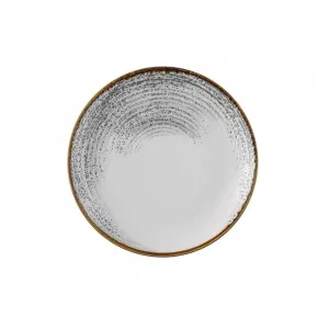 Тарелка мелкая 26СМ, без борта, цвет Jasper Grey, Studio Prints Homespun Accents Hajgev101 – купить в Санкт-Петербурге по цене завода
